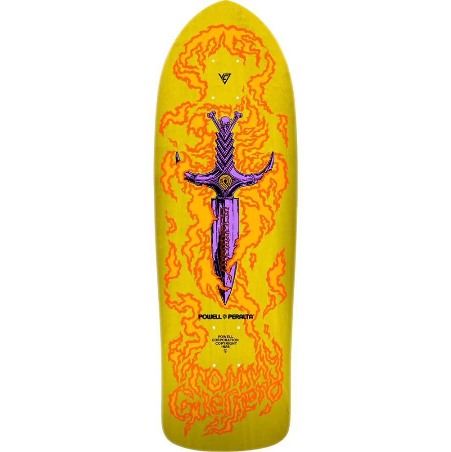Powell Deck BB Guerrero Yellow 9.75 Precision