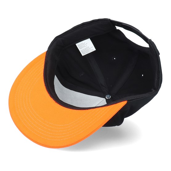 Skateshop Independent Black/Orange Split Snapback Hat Cross Trucks – Precision