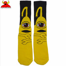 Load image into Gallery viewer, Toy Machine Socks Sect Hug Yellow