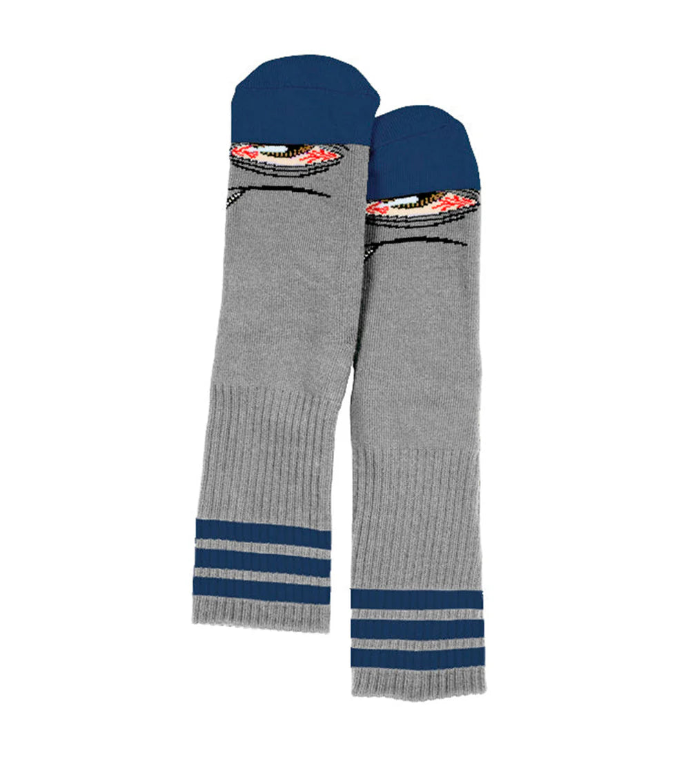 Toy Machine Socks Stoner Grey