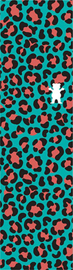 Grizzly Grip Street Cheetah Teal 9x33