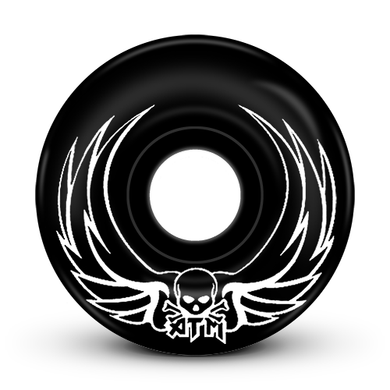 Acid Wheel  54mm 99a Black Wings