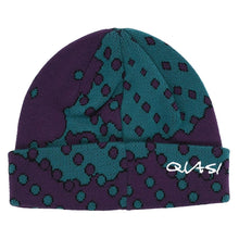 Load image into Gallery viewer, Quasi Beanie Dither Eggplant