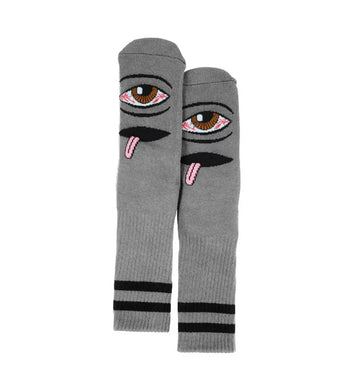 Toy Machine Socks Bloodshot Eye Grey