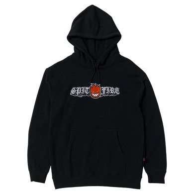 Spitfire Hoodie Old E Drop Bighead Black