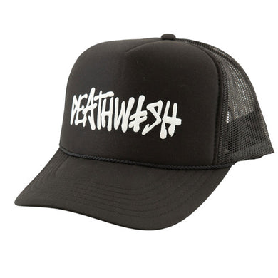 Deathwish Hat OG Deathspray Trucker Black