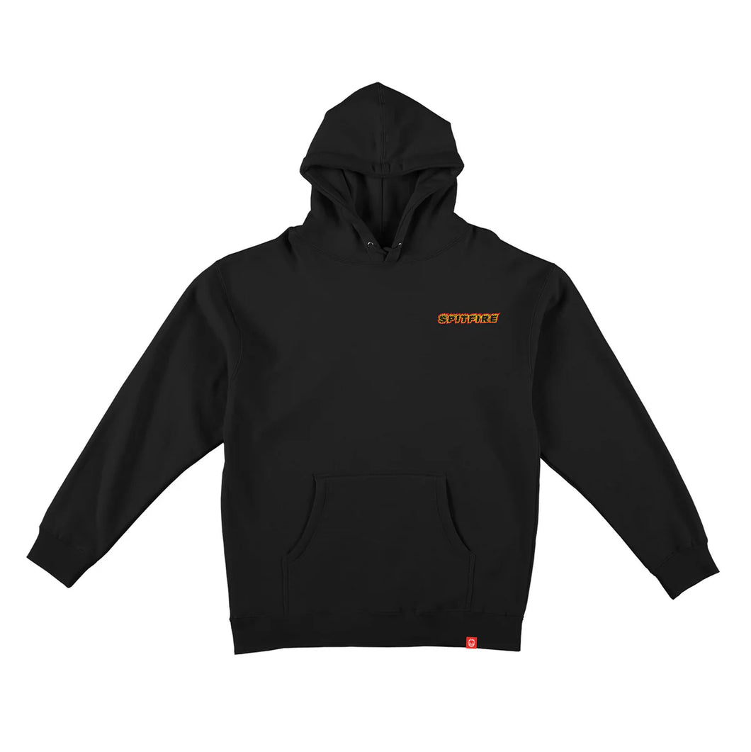 Spitfire Hoodie Og Classic Flame Black