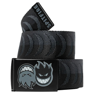 Spitfire Belt Eternal Crescent Jacquard Charcoal/Black