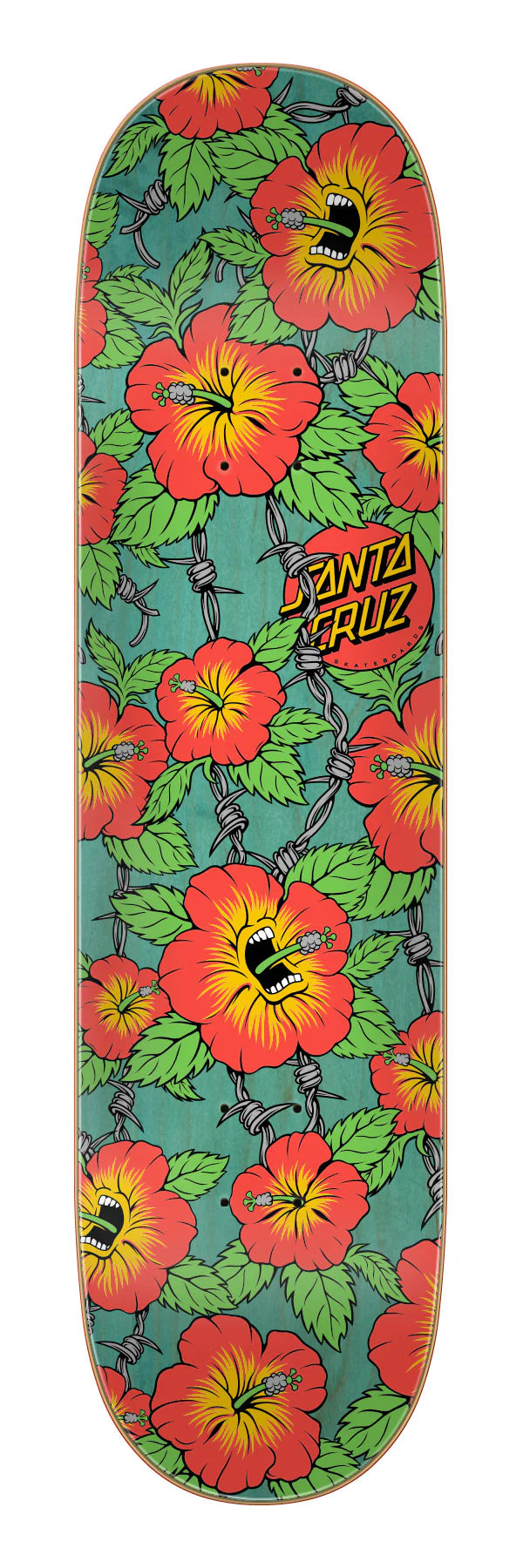 Santa Cruz Deck 8.0 Screaming Hibiscus
