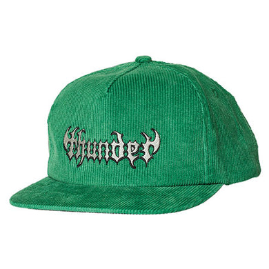 Thunder Hat Catalyst Green Snapback Corduroy