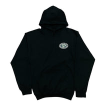 Load image into Gallery viewer, Precision Hoodie Black Classic Oval Logo