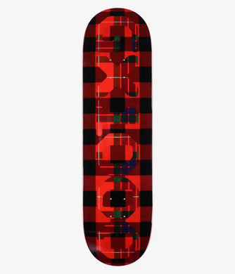 GX1000 Deck OG LOGO Tartan Red 8.5