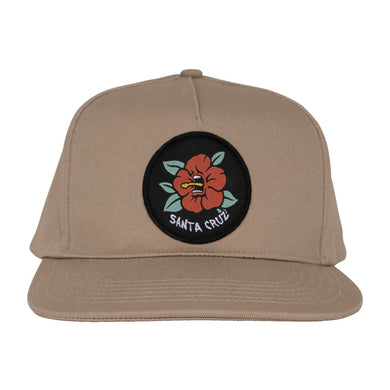 Santa Cruz Hat Screaming Hibiscus Khaki