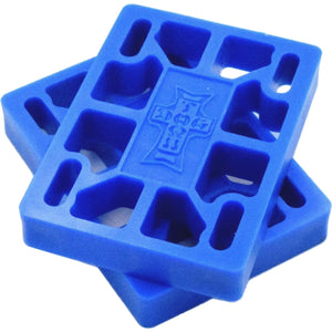 Dogtown Hard Risers 1/2" Blue 2 pack