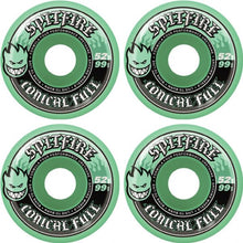 Load image into Gallery viewer, Spitfire Wheels F4 52mm 99a Conical Full Teal