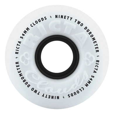 Ricta wheels 54mm Clouds Black 92a