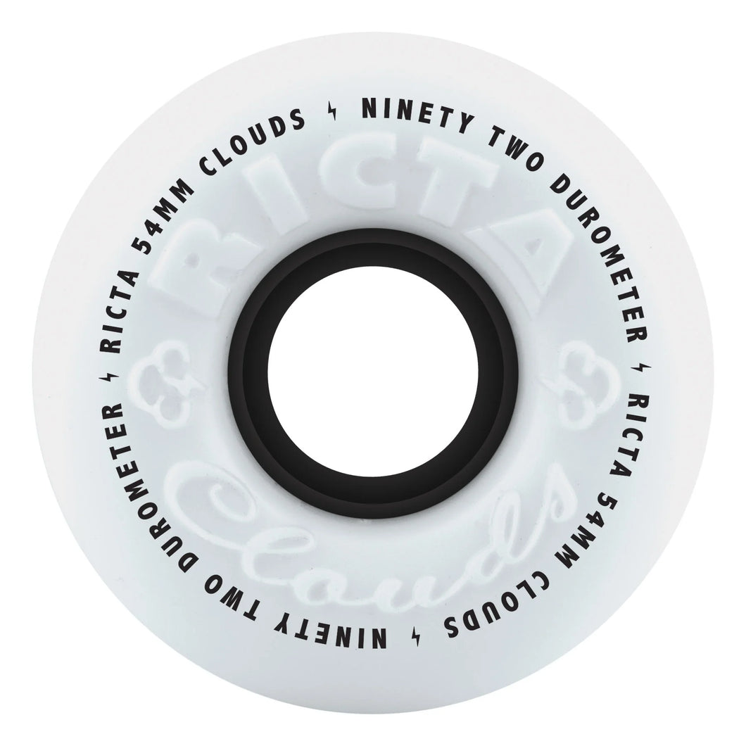 Ricta wheels 54mm Clouds Black 92a