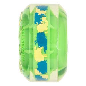 Ricta wheels 57mm Clear Splatter Clouds Camo Green 78a