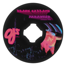 Load image into Gallery viewer, OJ Wheels Chubbies 56mm 99a Black Sabbath Paranoid