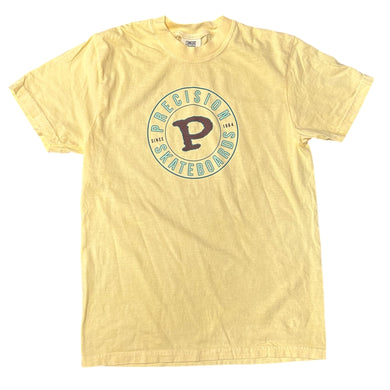 Precision Youth Tee Circle Front Logo Butter