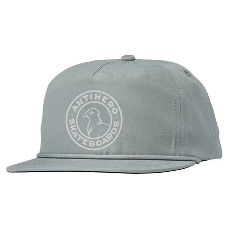 Anti Hero Hat Pigeon Round Snap Grey
