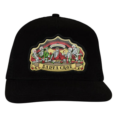 Santa Cruz Hat Black Guzman Dead Diners Snapback