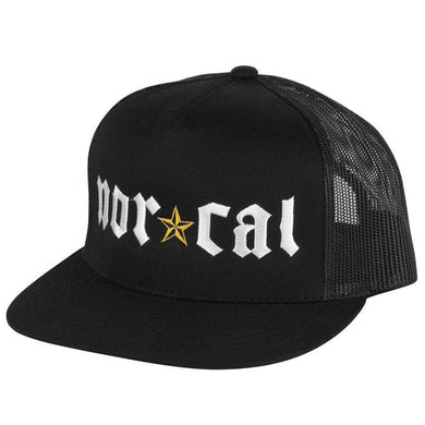 Nor Cal Hat Medieval Trucker Black