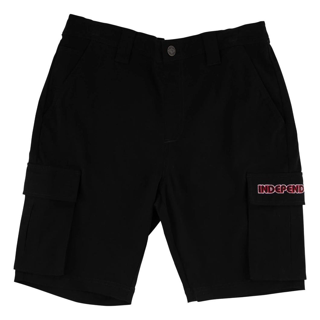 Independent Shorts Groundwork Cargo Black
