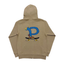 Load image into Gallery viewer, Precision Hoodie Sandstone Zip Up Classic Oval Logo/P Pants