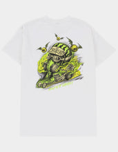 Load image into Gallery viewer, Creature Tee Crash and Burn White