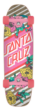 Santa Cruz Longboard Complete Floral Stripe 8.4 x 29.4