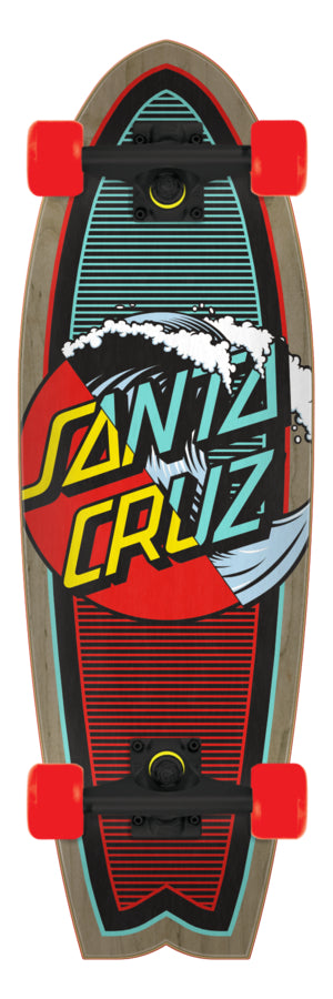 Santa Cruz Cruiser Complete Classic Wave Splice 8.8 X 27.7