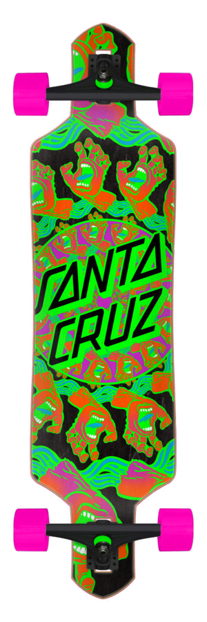 Santa Cruz Longboard Complete Mandala Hand 9.0 x 36.0 Drop Thru