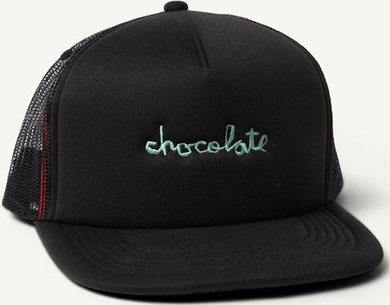 Chocolate Hat Black Chunk Trucker
