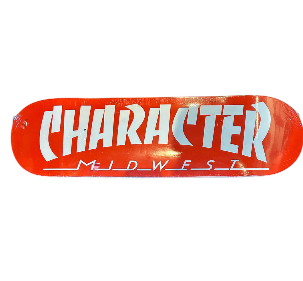 Character Deck Crash & Thrash 8.25 Red/White