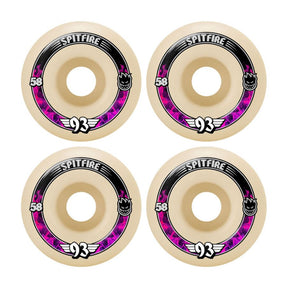 Spitfire Wheels 58mm Formula4 Radial Soft Sliders 93A