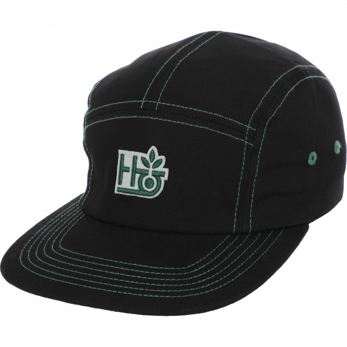 Habitat Hat Ivy League Black/Green Stitching