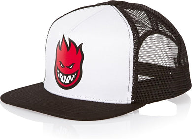Spitfire Hat Trucker Bighead White Black