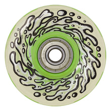 Load image into Gallery viewer, Slime Ball Wheels 60mm Light Ups W/ Green LED and Bearings