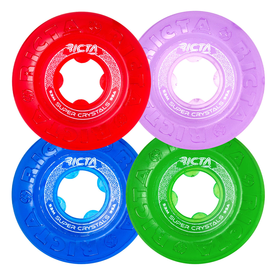 Ricta Wheel 53mm Super Crystals 95a Multi Color