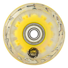 Load image into Gallery viewer, Slime Ball Wheels 60mm Light Ups OG Slime Yellow w/Red
