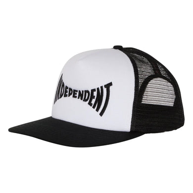 Independent Trucks Hat White/Black Snapback Span Mesh