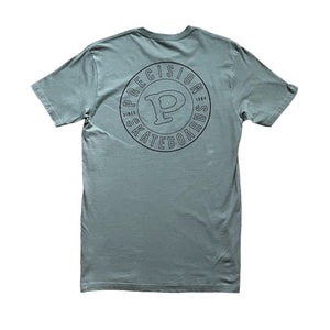 Precision Tee Circle Logo (1984) Warm Grey