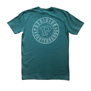 Precision Tee Circle Logo (1984) Royal Pine