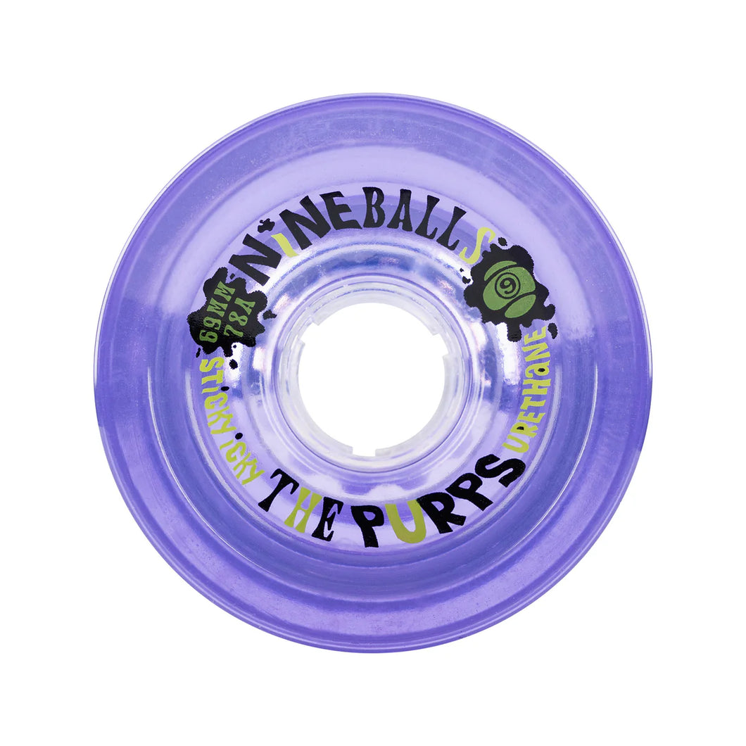 Sector 9 wheel 69mm 78a Purple Nineballs Sticky Icky