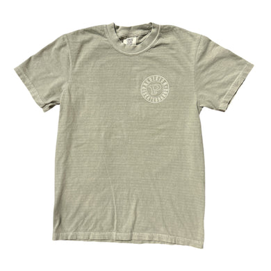 Precision Tee Circle Logo Sandstone