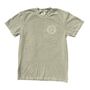 Precision Tee Circle Logo Sandstone