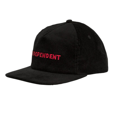 Independent Hat Beacon Snapback Black