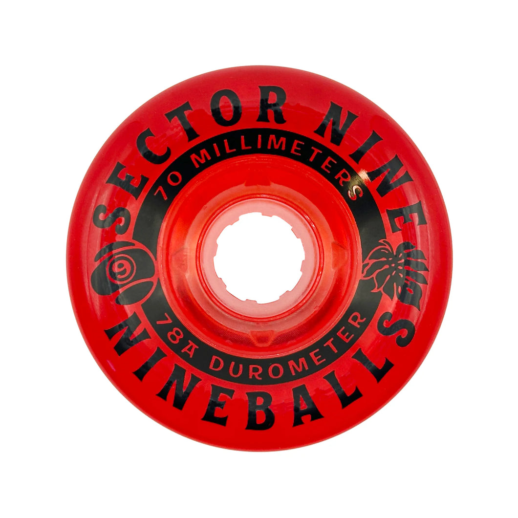 Sector 9 Wheel 70mm 78a Cherry 9ball