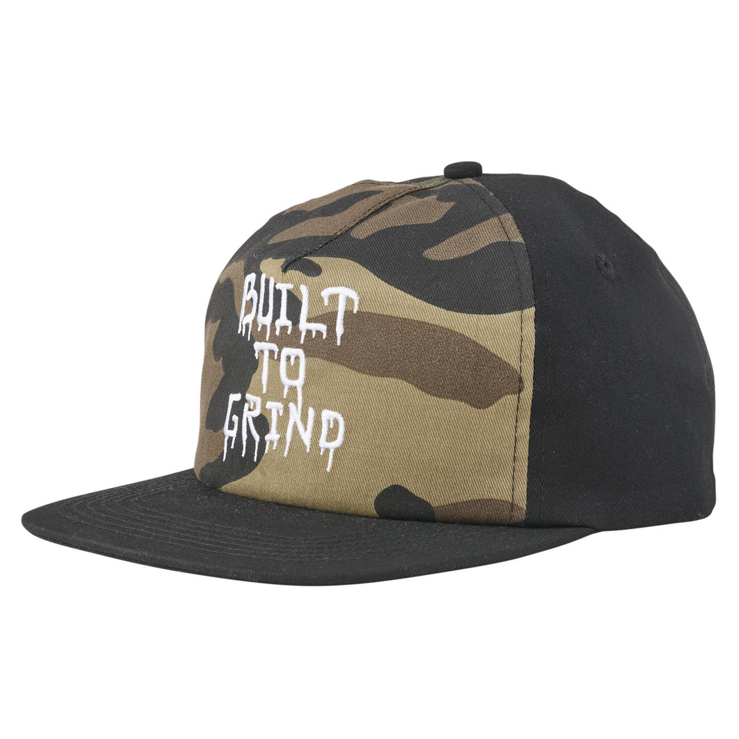 Independent Vandal snapback hat Camo/Blk
